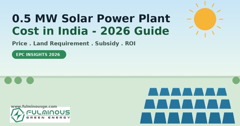 0.5 mw solar power plant cost featured image