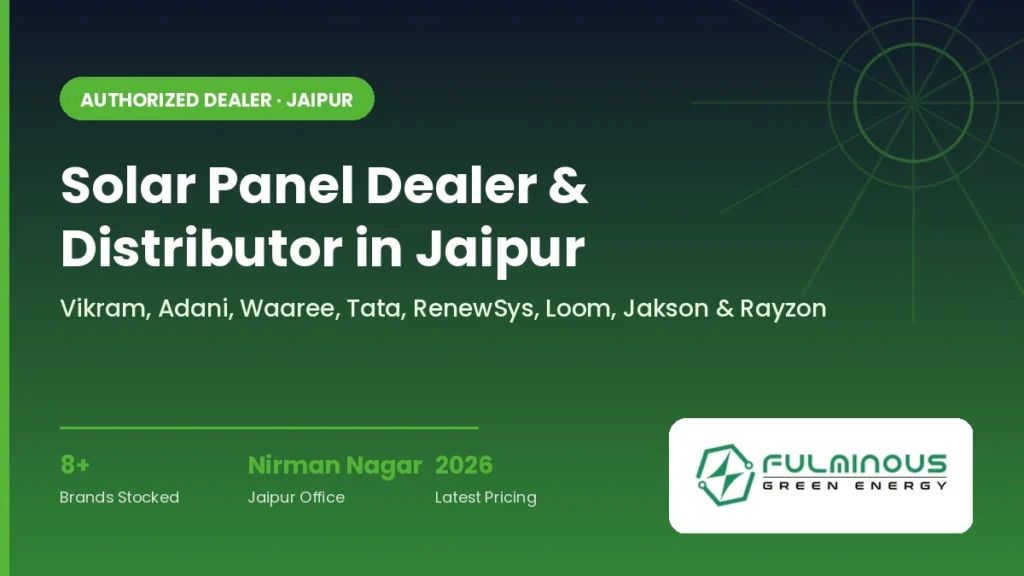 solar panel dealer jaipur featured