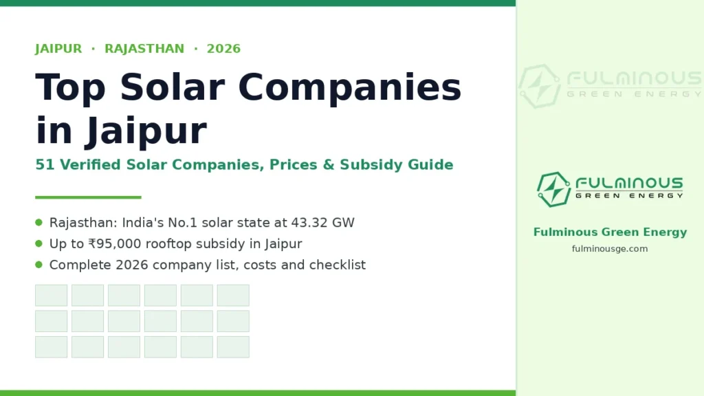top solar companies in jaipur