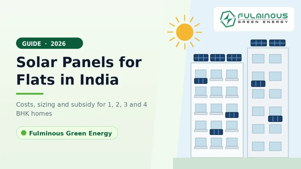 solar panels for flats