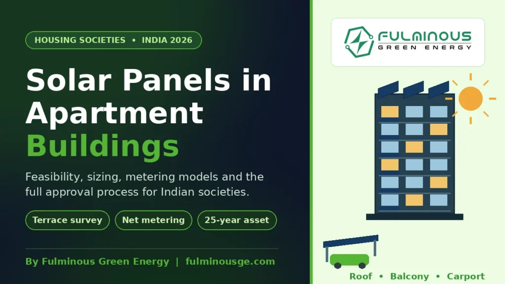 solar panels in apartment buildings featured